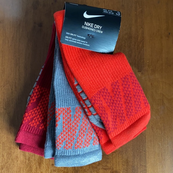 Men's Nike Dri-FIT 3-Pack Crew Socks - Picture 4 of 4